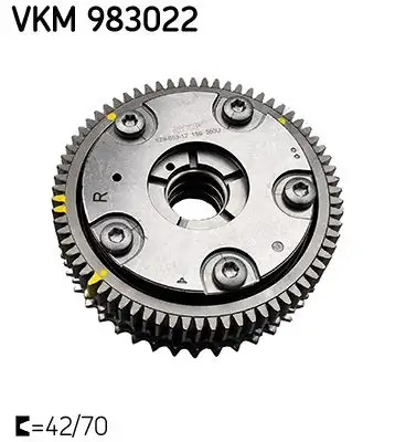 SKF VKM983022 Eksantrik Vanoşu (Emme) resmi