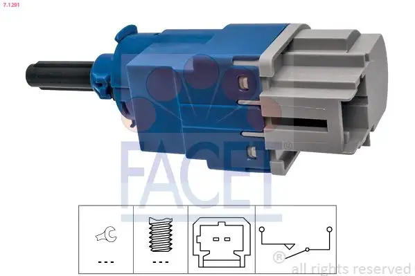 FACET 7.1291 Debriyaj Pedal Müşiri resmi