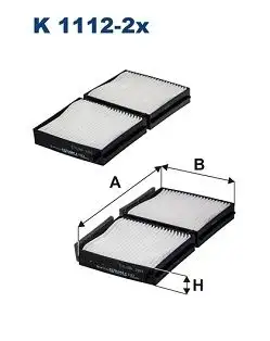 FILTRON K1112-2X Polen Filtresi resmi