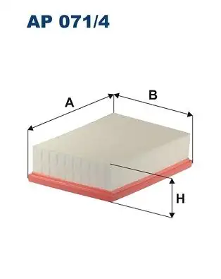 FILTRON AP071/4 Hava Filtresi 95021102 resmi