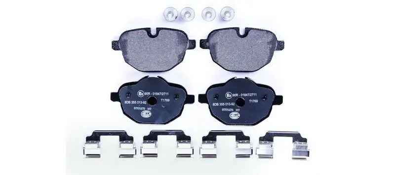 HELLA 8DB355013-921 Arka Fren Balatası resmi