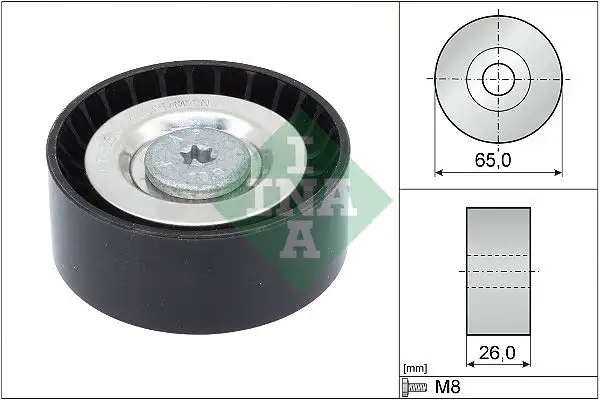 INA 532057110 Alternatör Gergi Rulmanı A6512000370 resmi