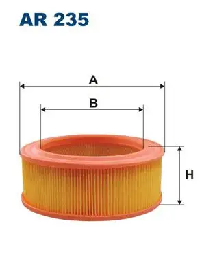 FILTRON AR235 Hava Filtresi resmi