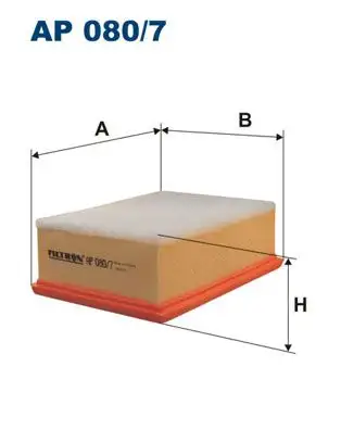 FILTRON AP080/7 Hava Filtresi resmi