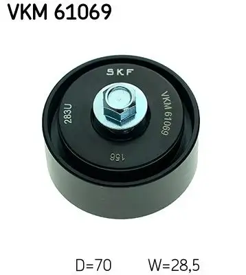 SKF VKM61069 Alternatör Gergi Rulmanı resmi