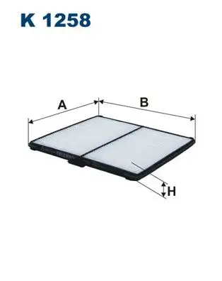 FILTRON K1258 Polen Filtresi EC96425700 resmi