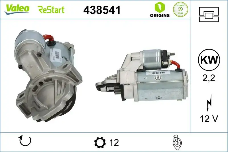 VALEO 438541 Marş Motoru resmi