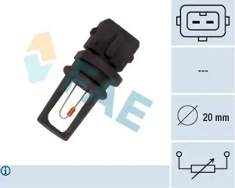 FAE 33505 Dış Hava Sıcaklık Sensörü 90499898 resmi