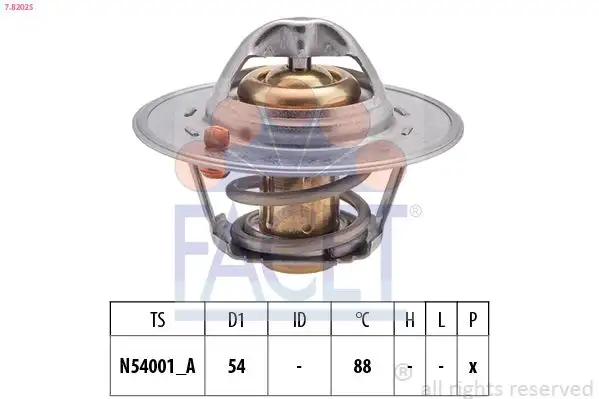 FACET 7.8202S Termostat resmi