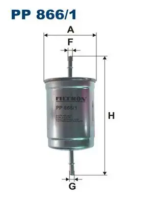 FILTRON PP866/1 Yakıt Filtresi 30817997 resmi