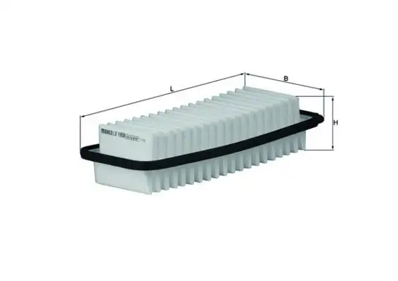 MAHLE LX1950 Hava Filtresi 1780133040 resmi