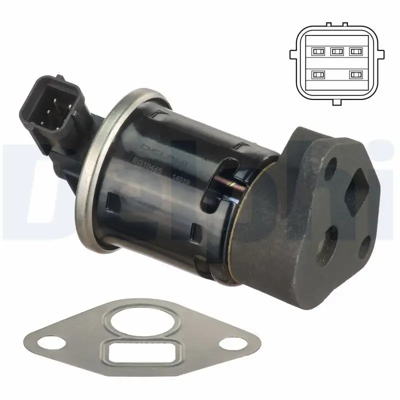 DELPHI EG10445-12B1 EGR Valfi 96253548 resmi