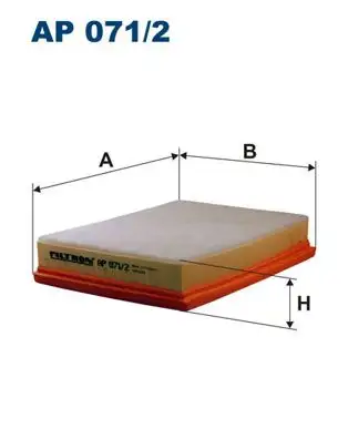 FILTRON AP071/2 Hava Filtresi resmi
