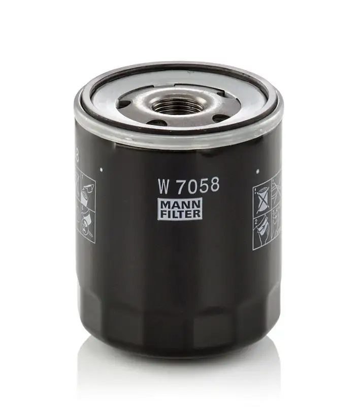 MANN W7058 Yağ Filtresi resmi