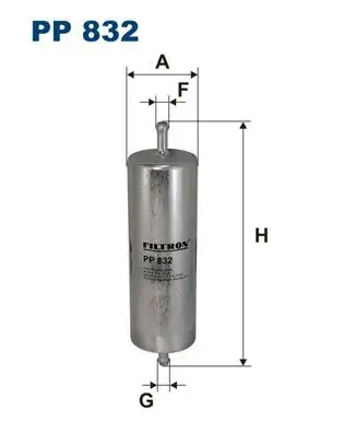 FILTRON PP832 Yakıt Filtresi resmi
