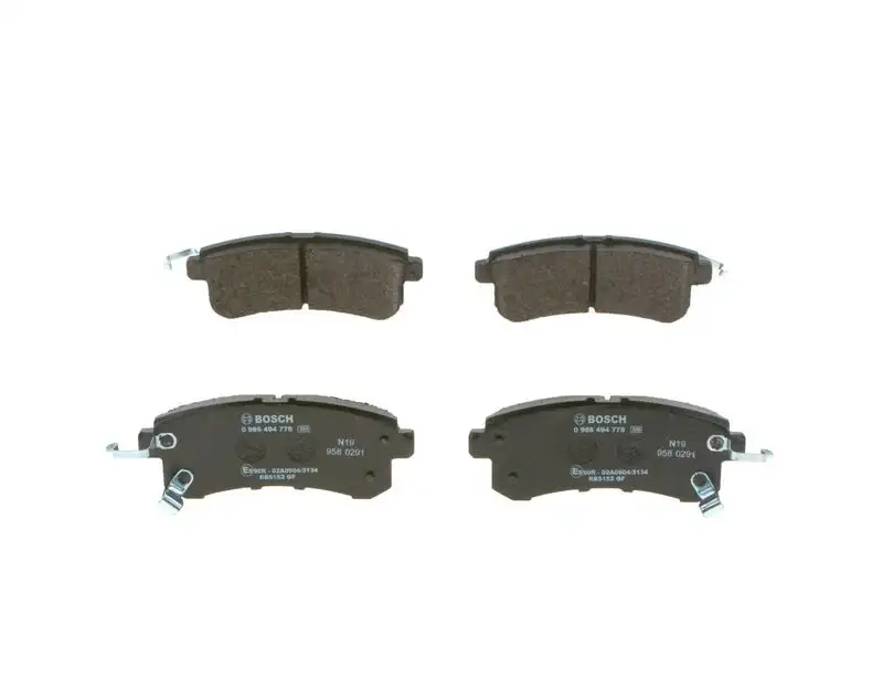 BOSCH 0986494778 Arka Fren Balatası D40601LB8E resmi