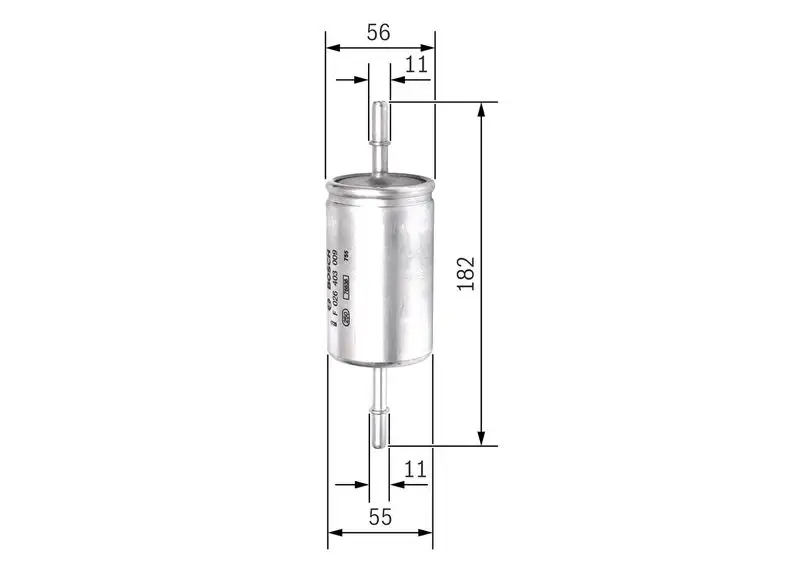 BOSCH F026403009 Yakıt Filtresi resmi