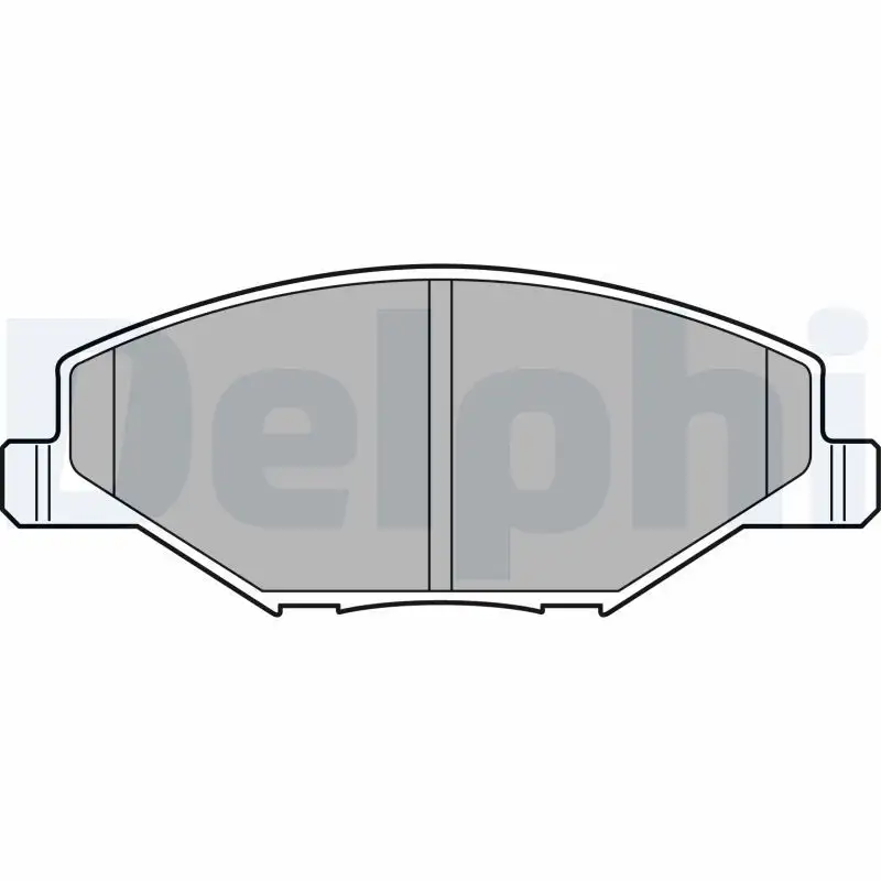 DELPHI LP2444 Ön Fren Balatası resmi