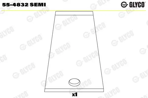 GLYCO 55-4832-SEMI Piston Kol Burcu 51024051028 resmi