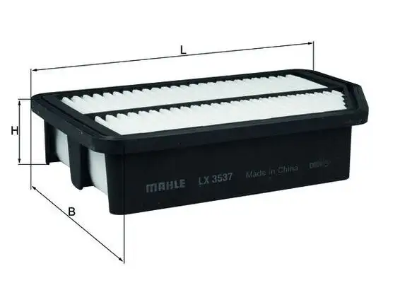 MAHLE LX3537 Hava Filtresi 281133X000AS resmi