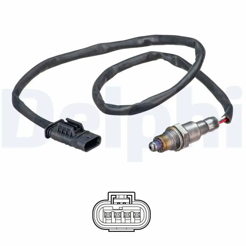 DELPHI ES21198-12B1 Oksijen Sensörü 11788631049 resmi