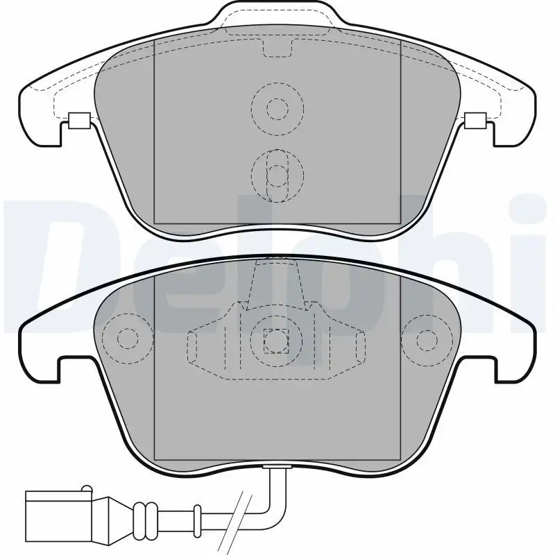 DELPHI LP2110 Ön Fren Balatası resmi