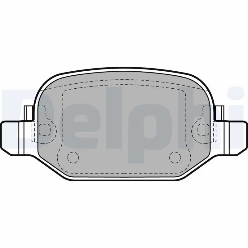 DELPHI LP2475 Arka Fren Balatası resmi