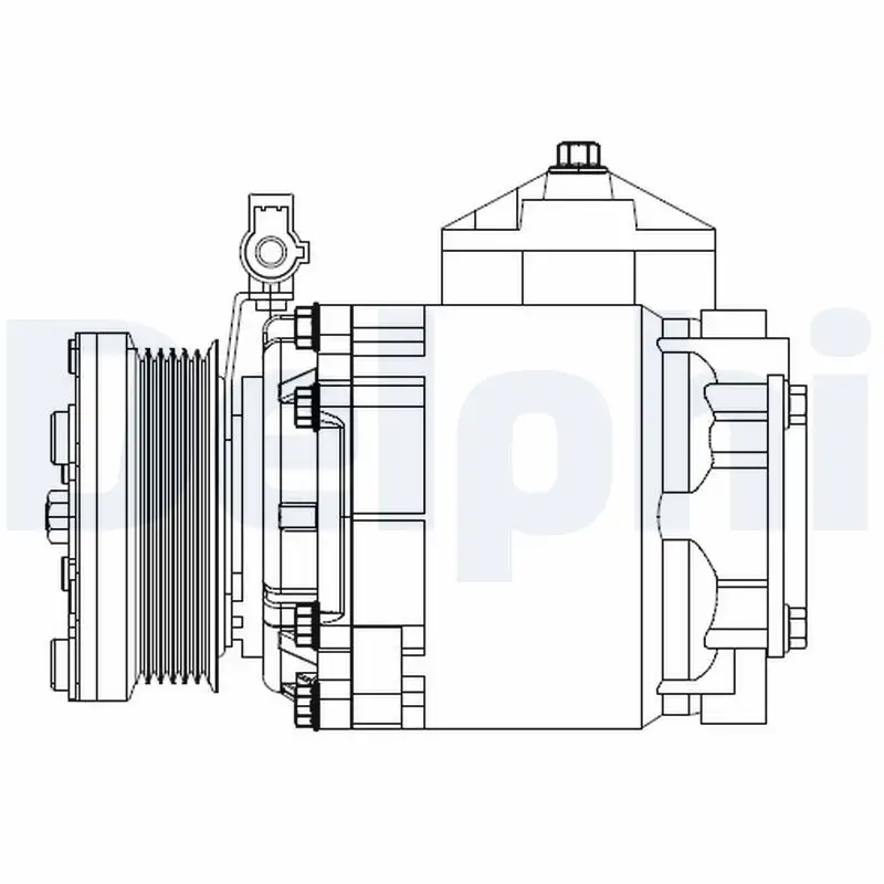DELPHI CS20525 Klima Kompresörü resmi