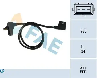 FAE 79038 Krank Sensörü 12141726066 resmi
