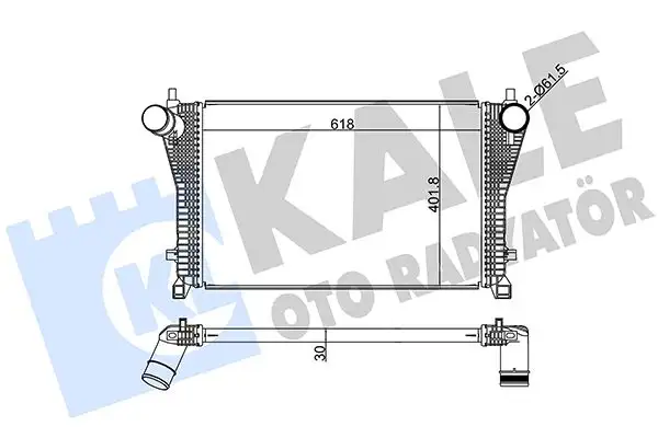 KALE 352405 Turbo Radyatörü resmi