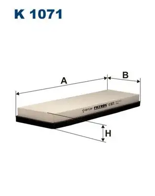 FILTRON K1071 Polen Filtresi 002484 resmi