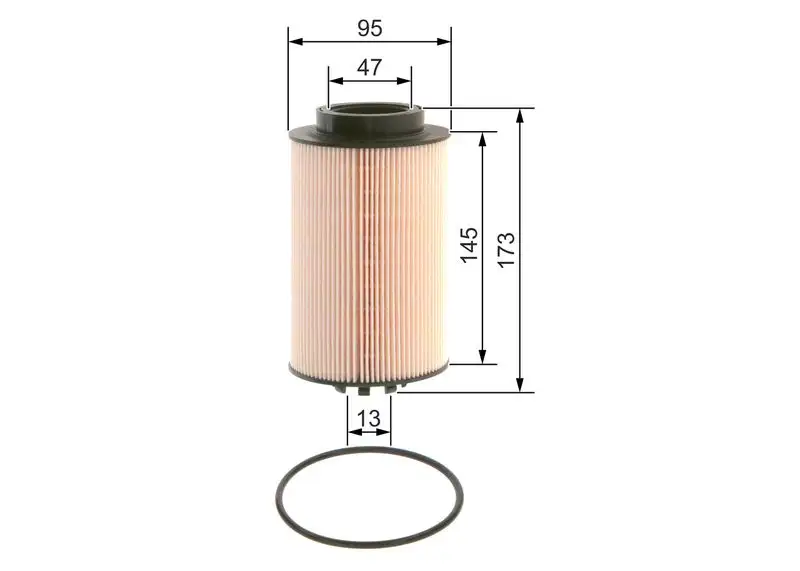 BOSCH 09864B2003 Yakıt Filtresi resmi