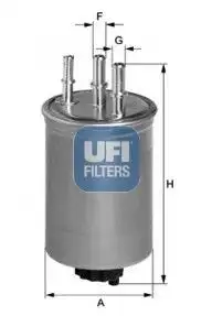UFI 24.133.00 Yakıt Filtresi resmi
