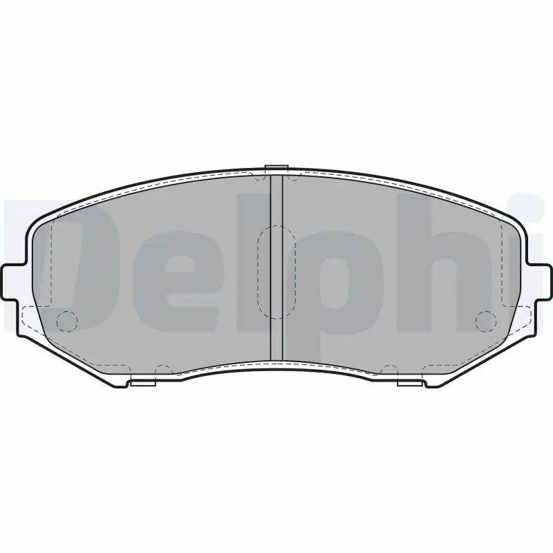 DELPHI LP2001 Ön Fren Balatası resmi
