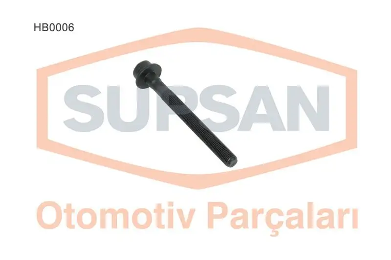 SUPSAN HB0006 Silindir Kapak Civatası 775873110X resmi