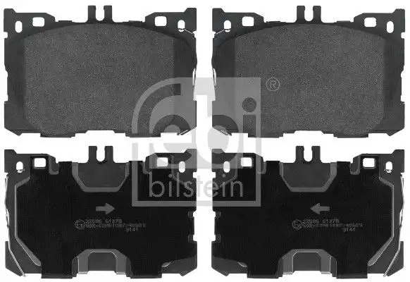 FEBI 116428 Ön Fren Balatası resmi