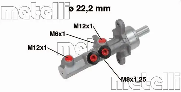 METELLI 05-0721 Ana Merkez 1K1614019F resmi
