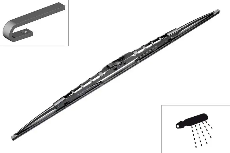 BOSCH 3397004080 Silecek Süpürgesi (Tek) 5001865597 resmi