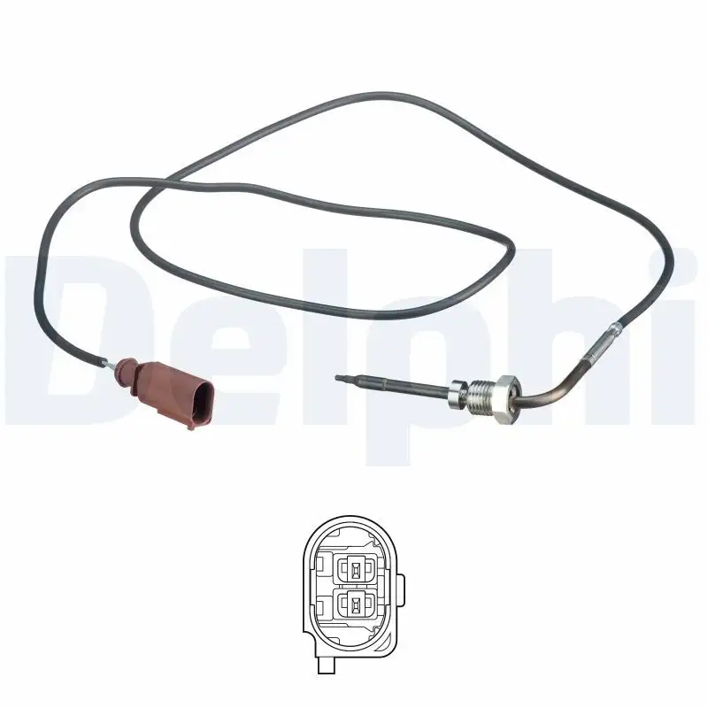 DELPHI TS30169 Egzoz Sıcaklık Sensörü 059906088C resmi