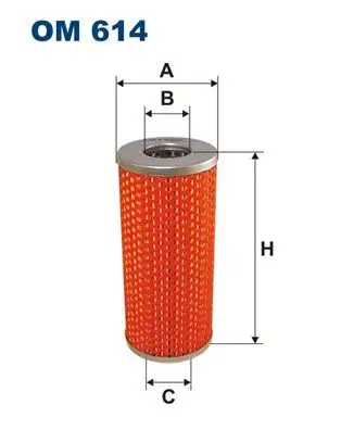 FILTRON OM614 Yağ Filtresi resmi