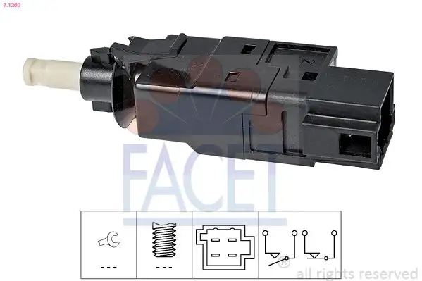 FACET 7.1260 Fren Müşiri A0015453809 resmi