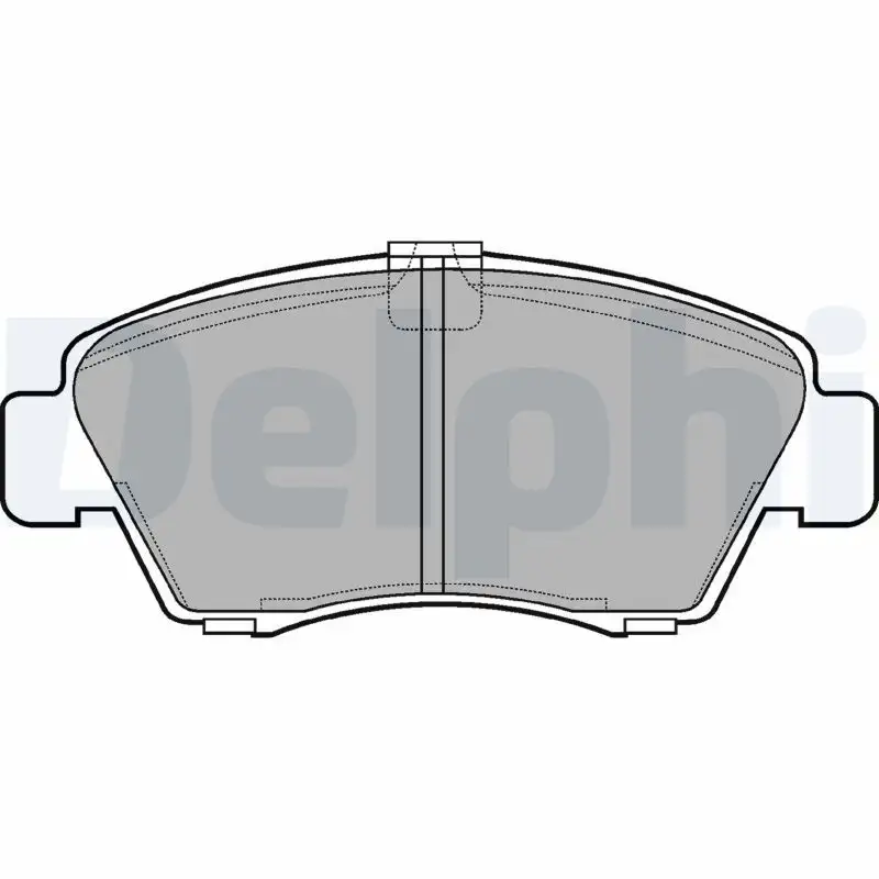 DELPHI LP810 Ön Fren Balatası resmi
