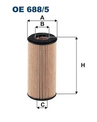 FILTRON OE688/5 Yağ Filtresi resmi