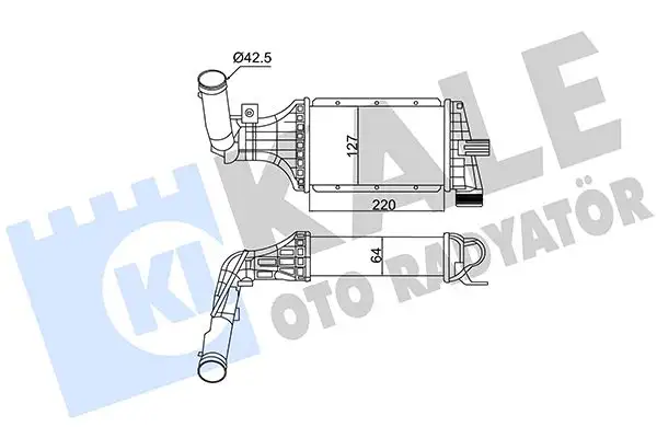 KALE 345300 Turbo Radyatörü resmi