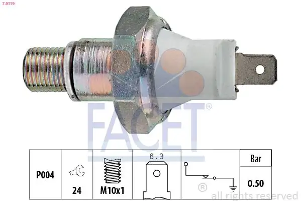 FACET 7.0119 Yağ Müşiri resmi