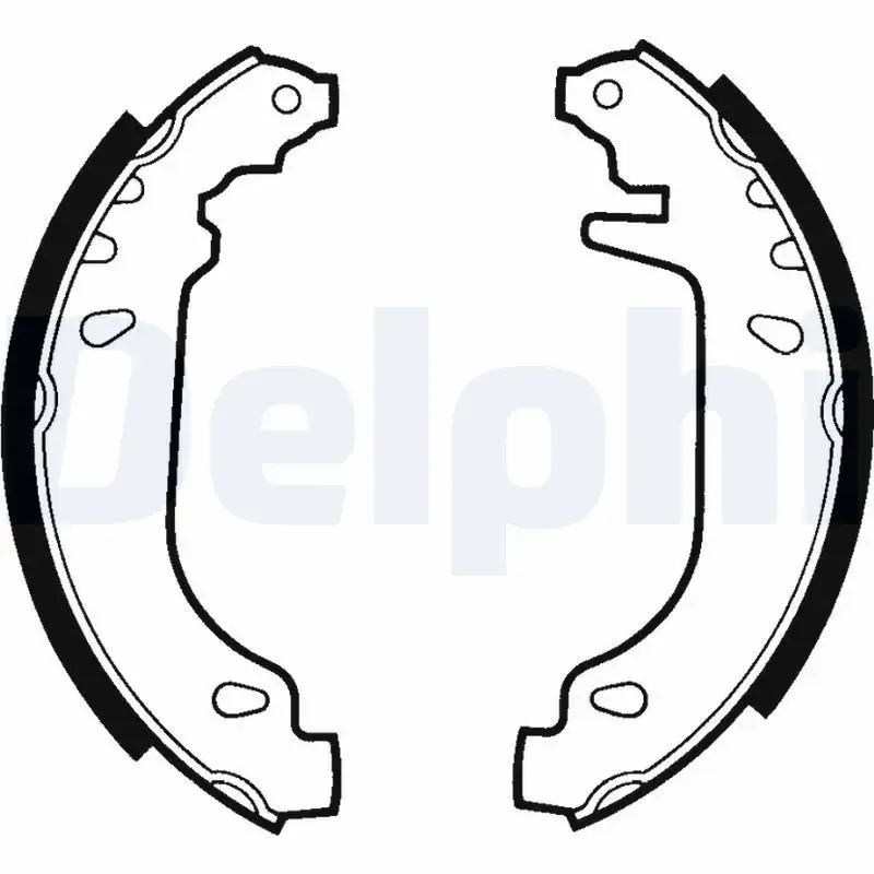 DELPHI LS1404 Arka Fren Balatası resmi