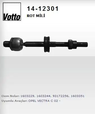 VOTTO 14-12301 Rot Mili 1603229 resmi