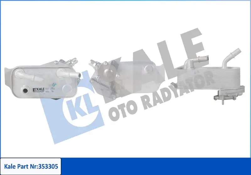 KALE 353305 Şanzıman Yağ Soğutucu 17217551647 resmi