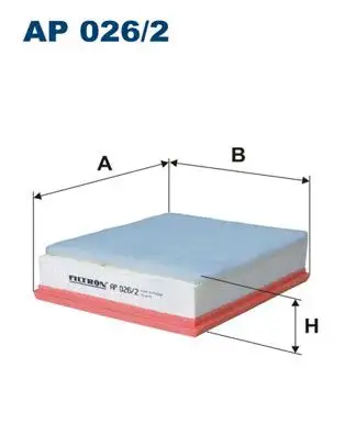 FILTRON AP026/2 Hava Filtresi 13718511668 resmi