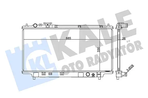 KALE 359800 Radyatör resmi